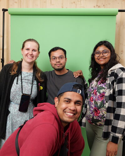 Vanessa, Ahmed, Habibullah, Zulidul